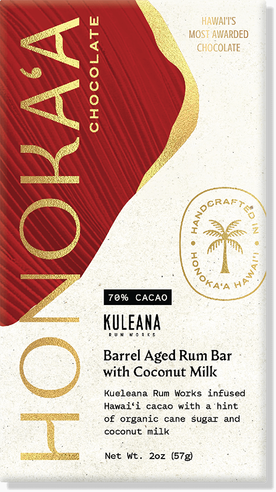 Barrel Aged Rum Bar with Coconut Milk